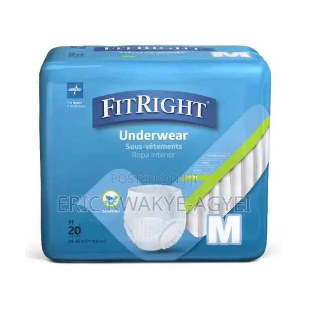 Fitright Ultra Underwear, Incontinence Supplies, Size M, · Photo 1