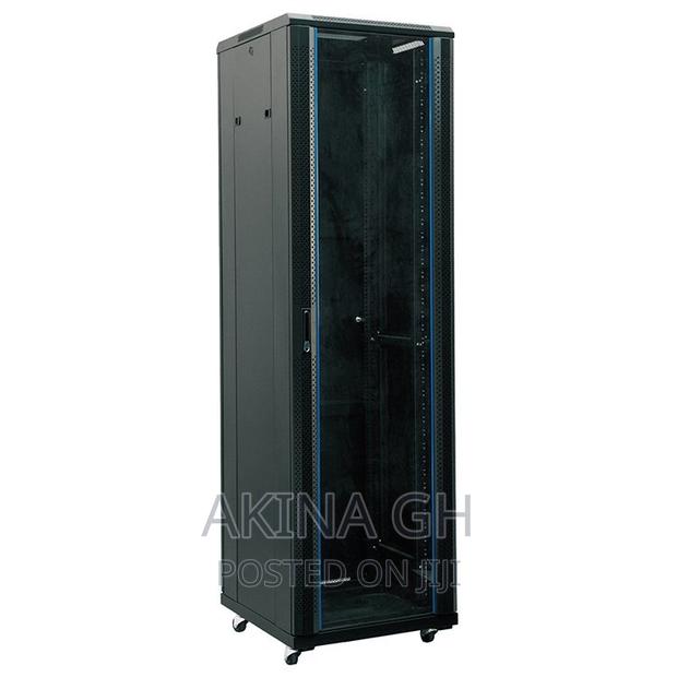 42u Floor Standing Cabinet Rack 600x800 Glass Door · Photo 3