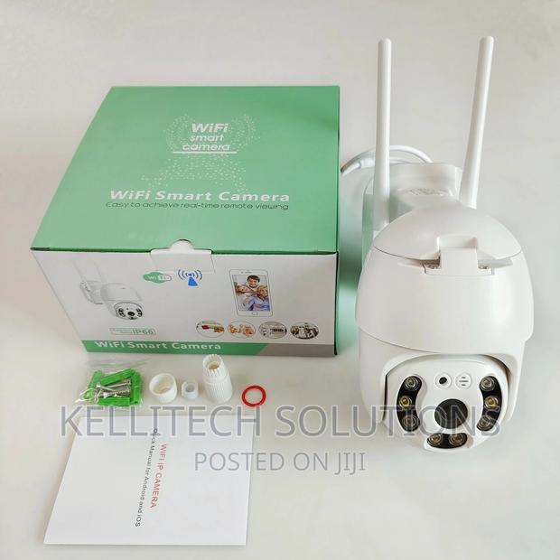 Smart Wifi CCTV Camera (Supports Remote Monitoring on Phone)