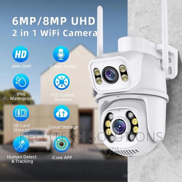 6mp Dual-lens Smart Wifi CCTV Camera · Photo 2