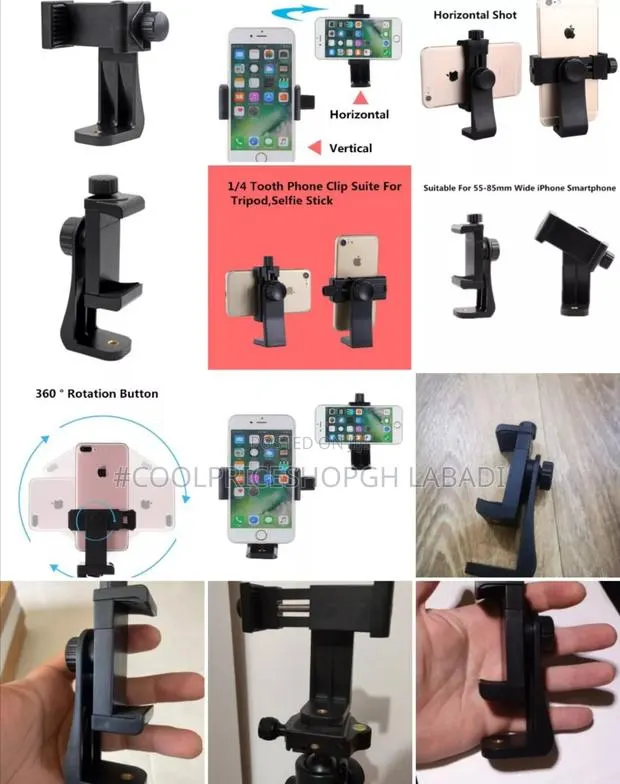 Tripod Smartphone Holders · Photo 1