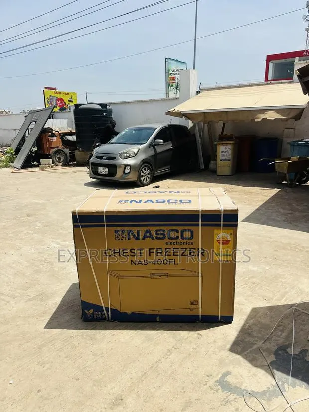 Get a New Grey Chest Freezer Single Door Nas-Fl400-1dr · Photo 1