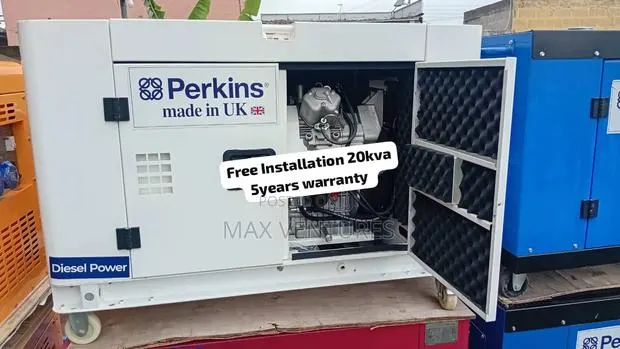 Perkins 20kVA Silent Generator – Strong Performance Guaranteed · Photo 1