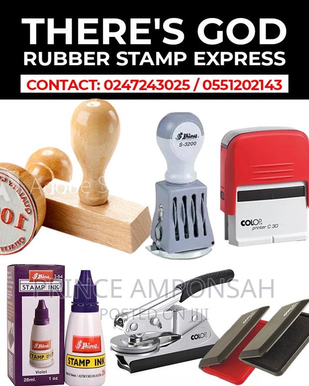 All Kinds of Rubber Stamps at Anloga Junc.- Anloga Onion MKT