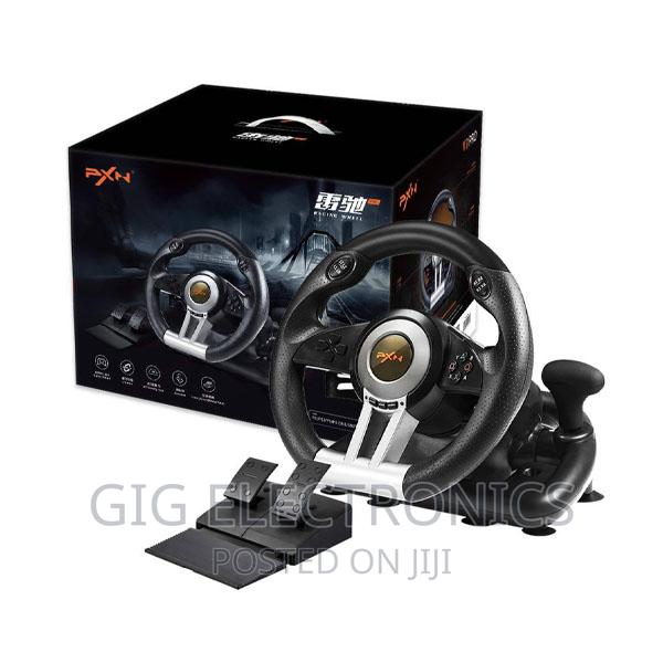 PXN V3 Pro Gaming Steering Wheel With Pedals · Photo 1