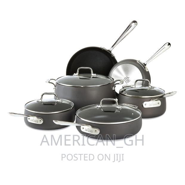 All-Clad HA1 Hard Anodized Nonstick Cookware Set 10 Piece · Photo 1
