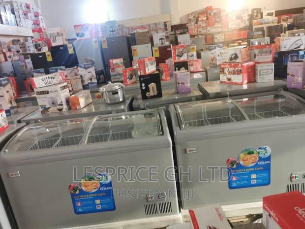 High Efficiency Delron 258L Display Freezer · Photo 1