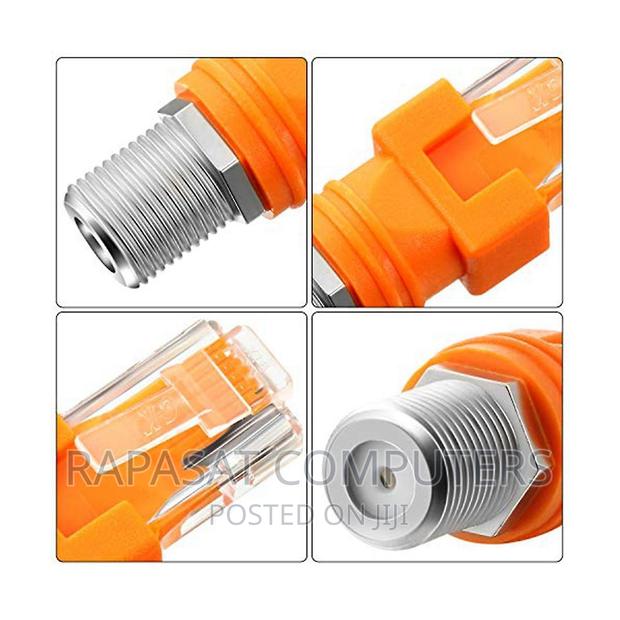 Rj45 to Rf Connector Coaxial Direct Connector · Photo 1