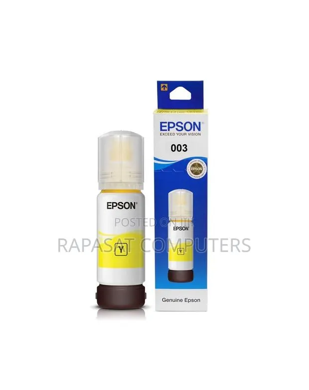 Epson 003 Yellow Ink Bottle · Photo 1