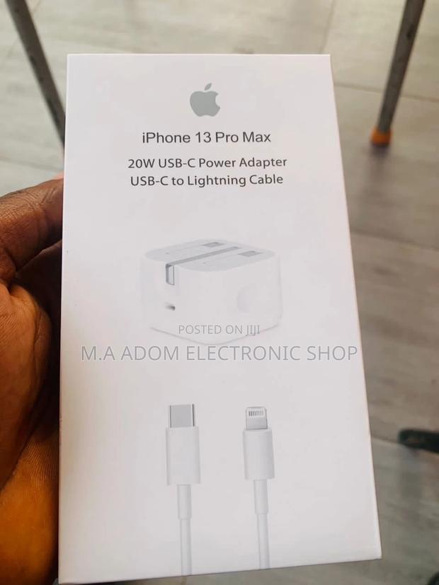 Apple Type C 3 Pin Charger(White)20watt · Photo 1
