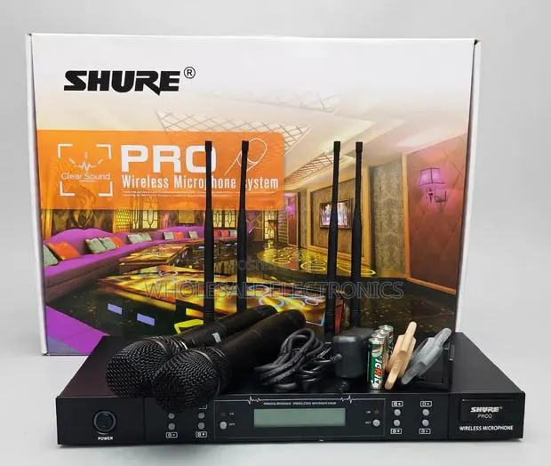 Shure PRO9 Dual Handheld Wireless Microphone System · Photo 1