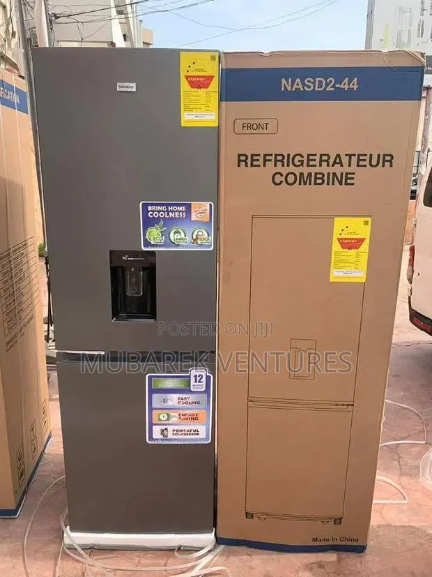 Nasco 287ltrs Bottom Freezer Refrigerator · Photo 1
