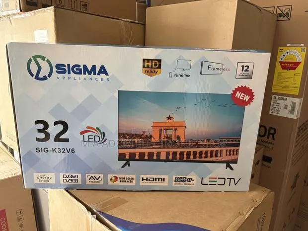 Sigma 32” Framless Led Digital Satellite Tv · Photo 1