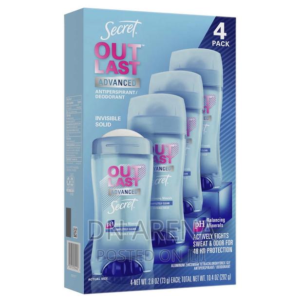 Secret Outlast Advanced Antiperspirantdeodorant 2.6 Oz, 4pc · Photo 2