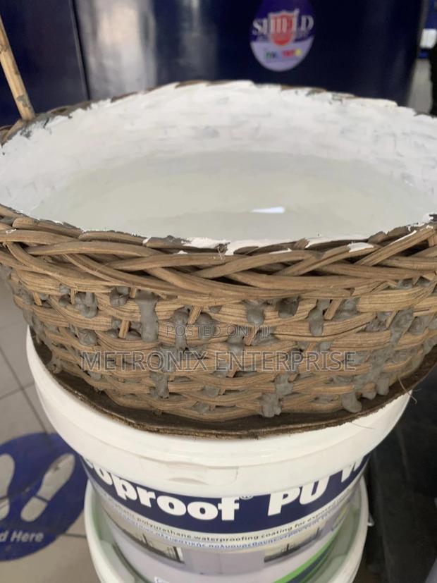 Waterproof Coating for Roofs,(Neoproof Pu W)4kg · Photo 1