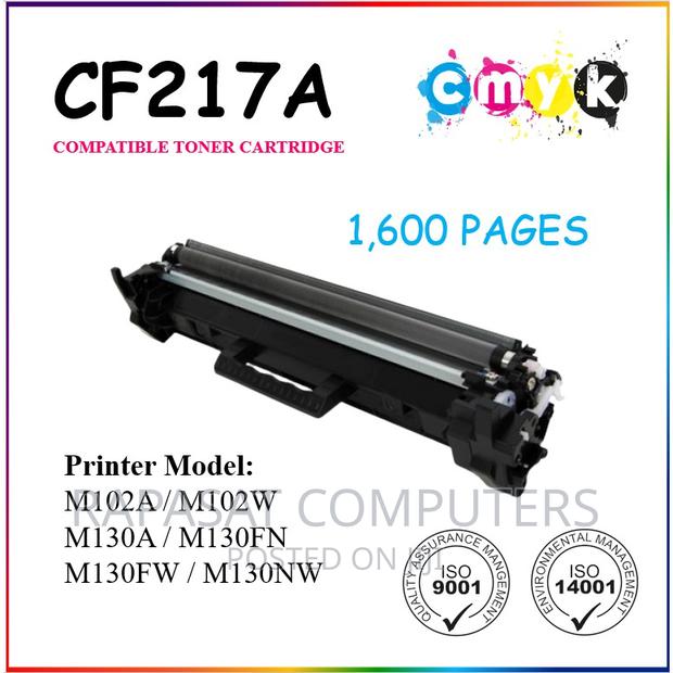 Cmyk 17A (Cf217a) HP Compatible Black Toner · Photo 1