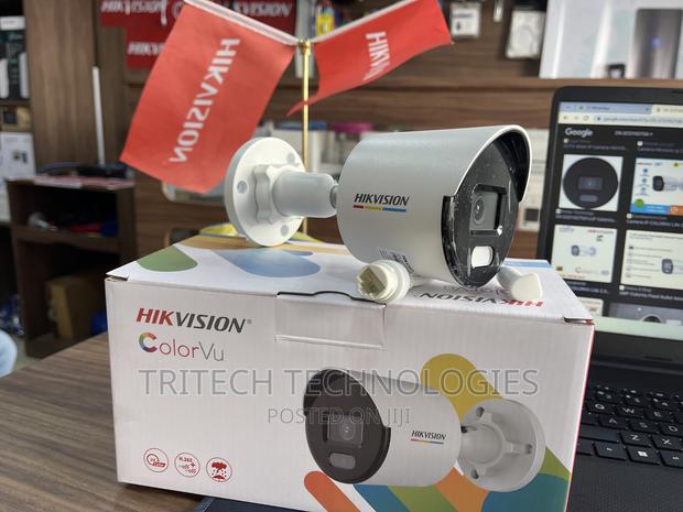 HIKVISION 4MP Colorvu IP Bullet Network Camerads-2cd1047g2-L · Photo 1