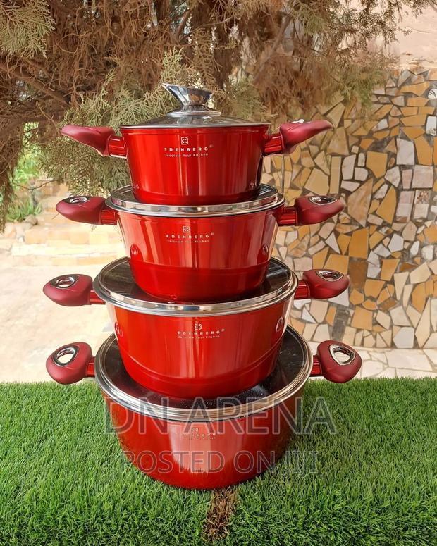 Edenberg 8 Piece Non-Stick Cookware · Photo 2