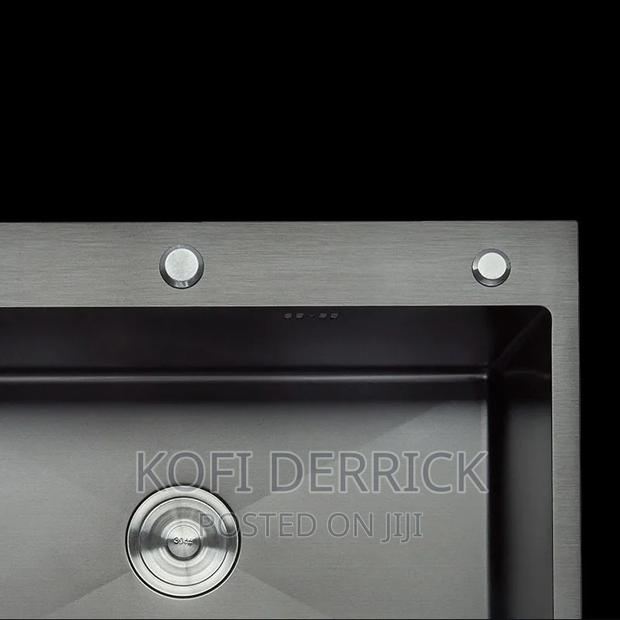 Single Bowl Kitchen Sink Black(60x45cm) · Photo 2