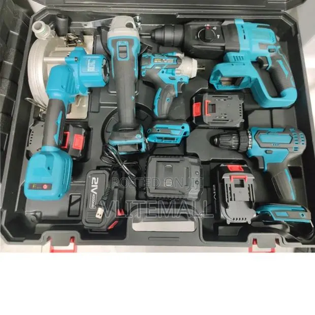 Cordless Combo Kit Multiple 21v Brushless Power Tools, · Photo 1