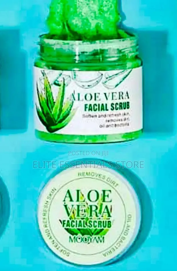 High Quality Natural Aloe Vera Facial Scrub · Photo 1