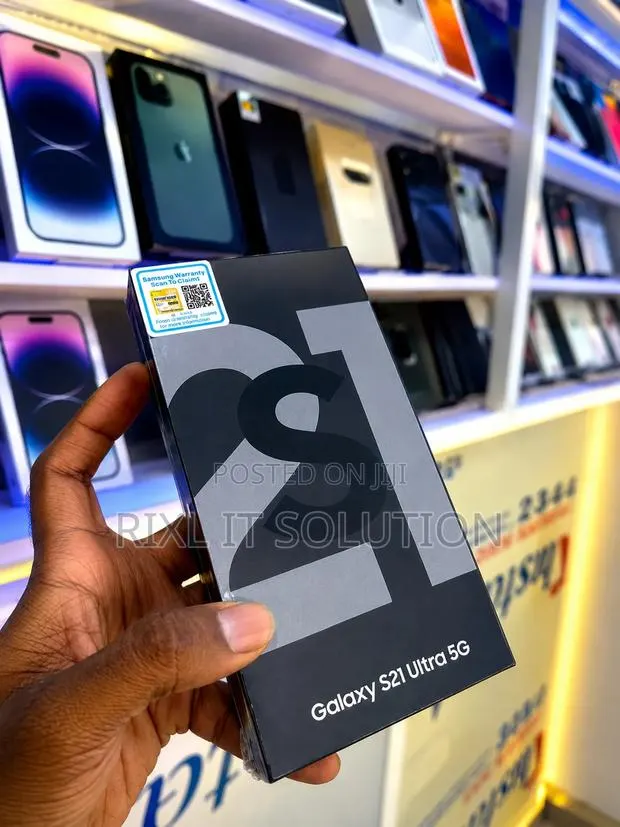 New Samsung Galaxy S21 Ultra 5G 128 GB Black · Photo 1
