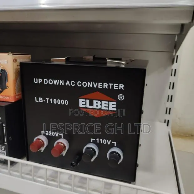 Elbee Voltage Converter Transformer 10000w Step Up/Step Down 220v/110v · Photo 1