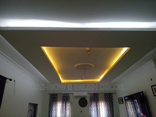 Flat Ceiling Installation and Painting · Photo 3