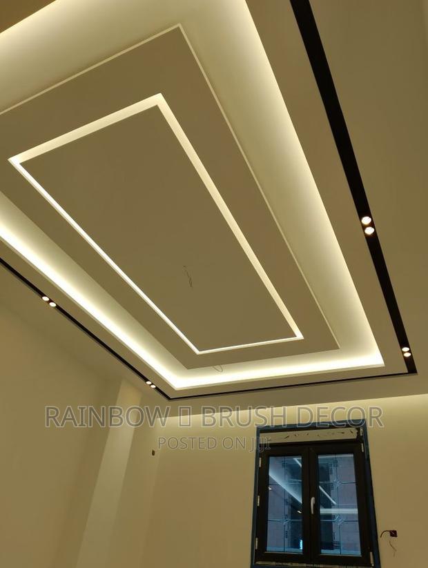Flat Ceiling Installation and Painting · Photo 4