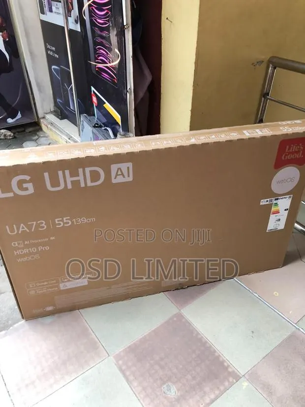 Lg : 55" Uhd Smart Tv With Α7 Ai Processor · Photo 1