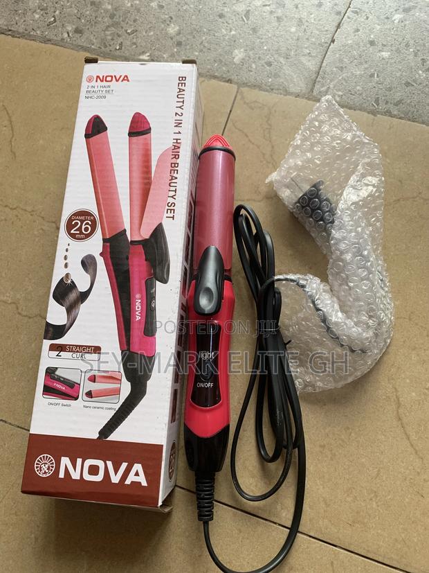 2 in 1 Nova Hair Straightener Ans Curler · Photo 1