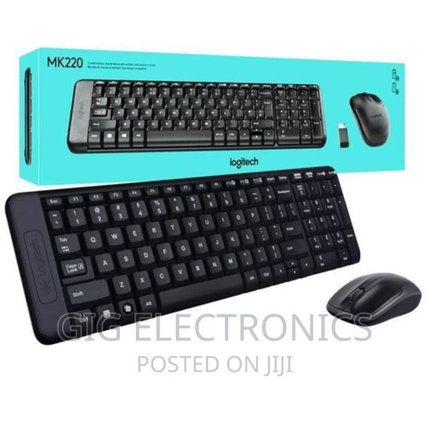 Logitech MK220 Wireless Keyboard Mouse Combo · Photo 1