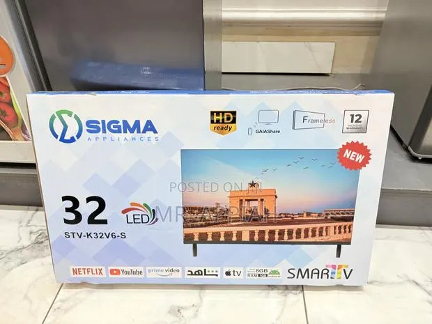 Buy Original Sigma 32 Inch Full Hd Smart Android Television(Black) · Photo 1