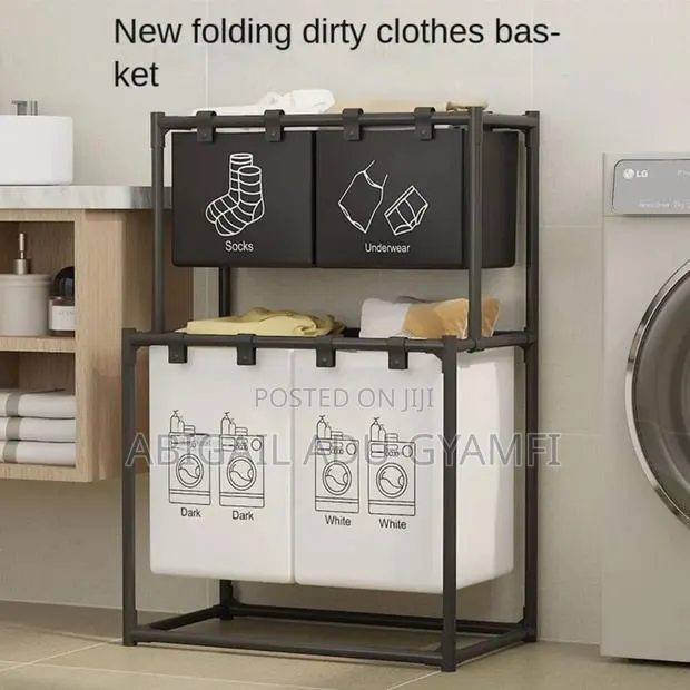 Folding Dirty Clothes Basket · Photo 1