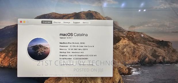 New Laptop Apple MacBook Pro 2019 16GB Intel Core I9 SSD 1T · Photo 1