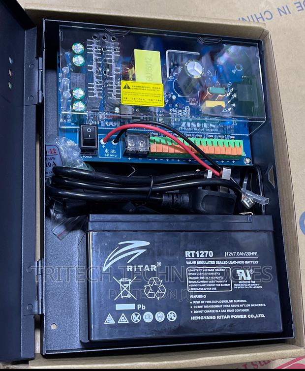 Power Supply CCTV With Backup Battery 10amps And Powercable · Photo 3