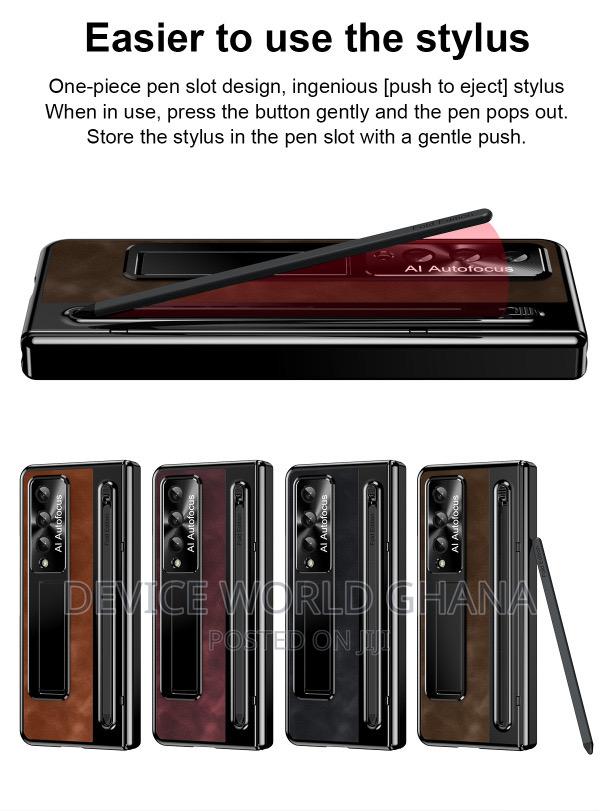 Jaz Leather Protection Case for Samsung Z Fold 8ultra 8 7 Fold6 5 4 · Photo 6