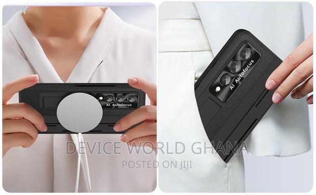 Coq Leather Hybrid Pro Case for Samsung Z Fold 8ultra 8 7 6 5 4 3 · Photo 6
