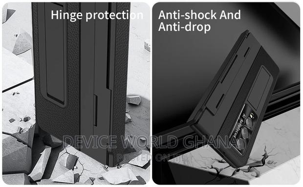Coq Leather Hybrid Pro Case for Samsung Z Fold 8ultra 8 7 6 5 4 3 · Photo 5