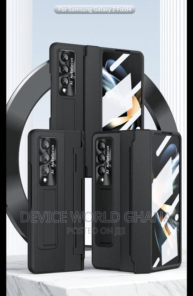 Coq Leather Hybrid Pro Case for Samsung Z Fold 8ultra 8 7 6 5 4 3 · Photo 4