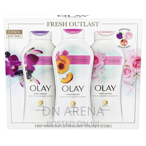 Olay Fresh Outlast Body Wash With Vitamin B3 Complex 3pk · Photo 3