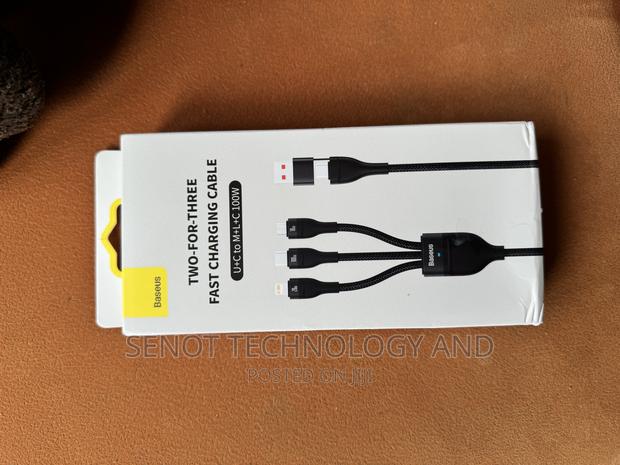 Baseus 3 in 2 USB C Cable for All Phones · Photo 1