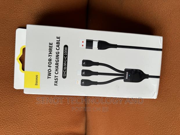 Baseus 3 in 2 USB C Cable for All Phones · Photo 3