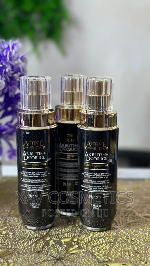Active Caviar Drip Arbutin +Licorice Whitening Strong Oil · Photo 1