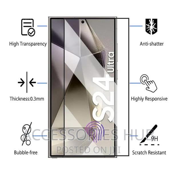 Full Glue Tempered Glass Screen for S24, S24+ and S24 Ultra · Photo 2