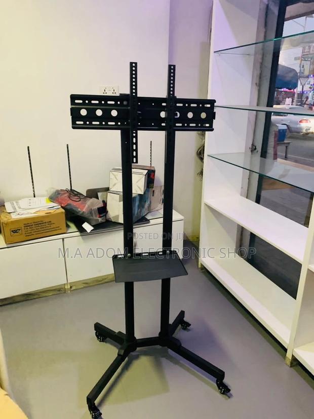 Original Moveable Tv Trolly for 32 Inch to 65 Inch(Black). · Photo 1