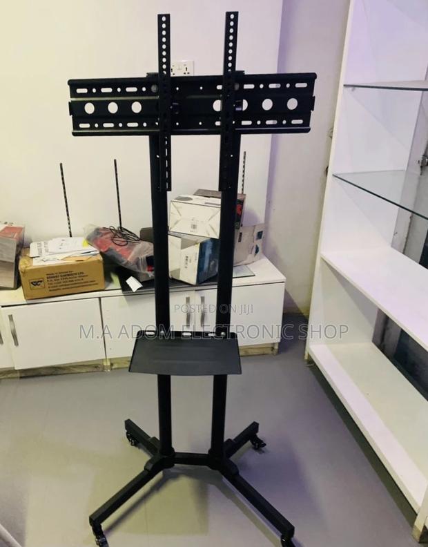 Shop Authentic Moveable Tv Trolly for 32”-65”(Black). · Photo 1