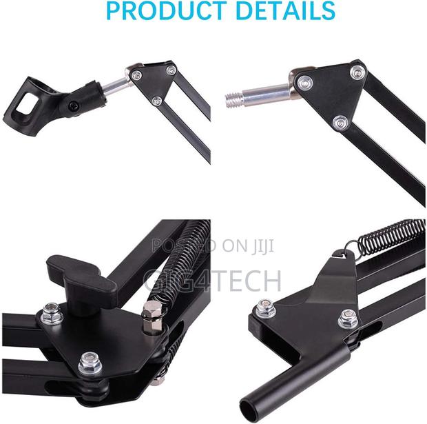 Desktop Mic Stand Microphone Boom Arm · Photo 3