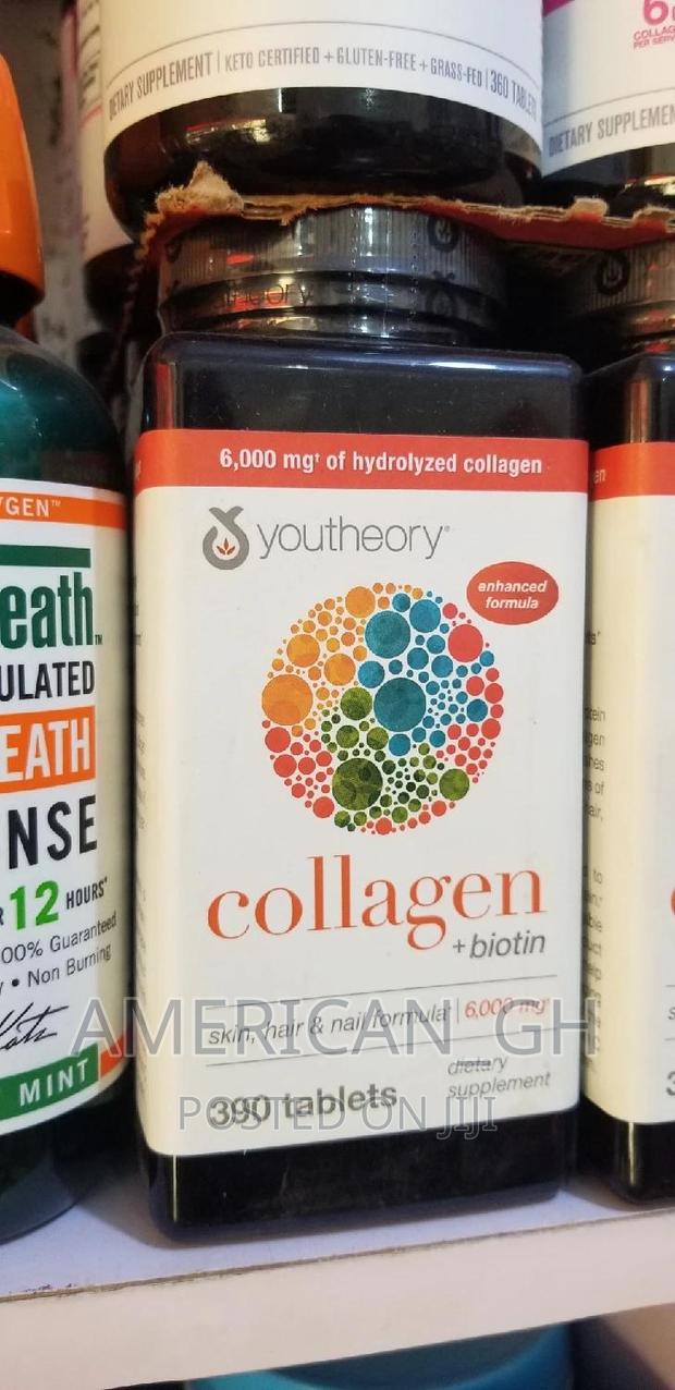 Youtheory Collagen Plus Biotin, 360 Tablets · Photo 1