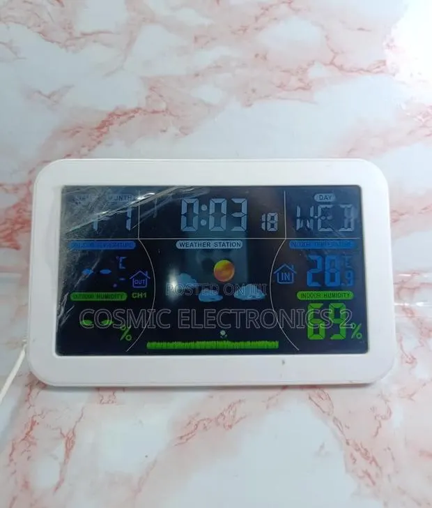 433 MHz Wireless Weather Station Clock – Key Features · Photo 1